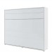 Sienas gulta 160 BED CONCEPT BC-14, balts glancēts